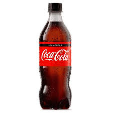 COCA COLA SEM ACAR REFRIGERANTE 600ml