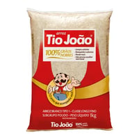 ARROZ BRANCO TIPO 1 TIO JOÃO 1Kg