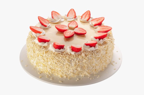 TORTA MORANGO CHOCOLATE BRANCO