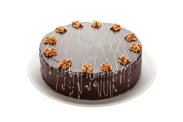TORTA NOZES COM CHOCOLATE