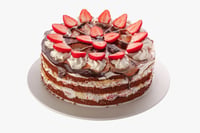 TORTA PELADA MORANGO COM CHOCOLATE